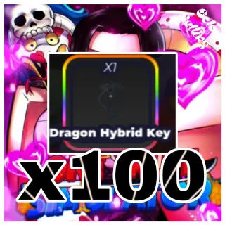 Dragon Hybrid keys x100 | One Fruit Simulator 