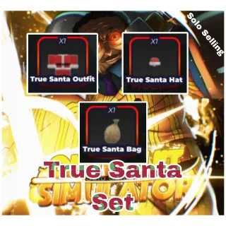 True Santa Set (Max UPG)| One Fruit Simulator