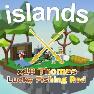 x10 Thomas Lucky Fishing Rods | Islands
