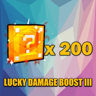 LUCKY DAMAGE BOOST III