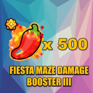 FIESTA MAZE DAMAGE BOOSTER III