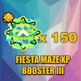 FIESTA MAZE XP BOOSTER III