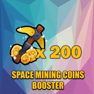 SPACE MINING COINS BOOSTER