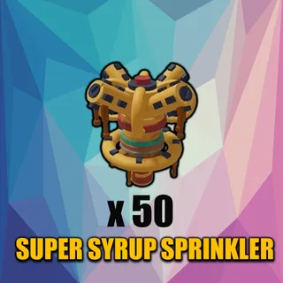 SUPER SYRUP SPRINKLER