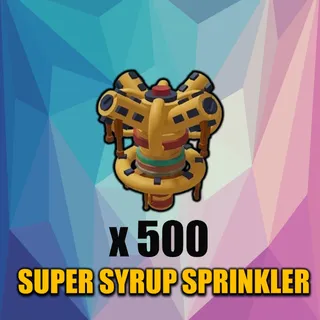 SUPER SYRUP SPRINKLER
