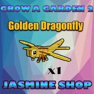 golden dragonfly
