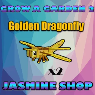 golden dragonfly