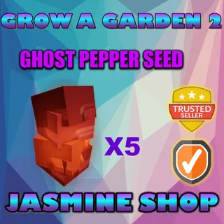 GHOST PEPPER SEED/GROW A GARDEN 2