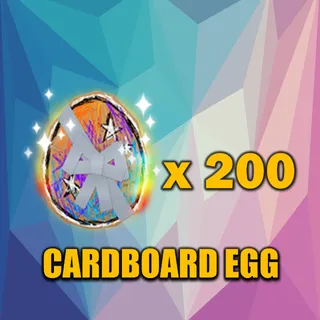 cardboard egg