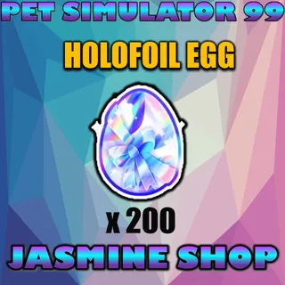 holofoil egg