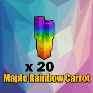 MAPLE RAINBOW CARROT