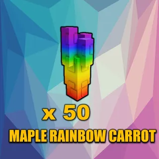 maple rainbow carrot