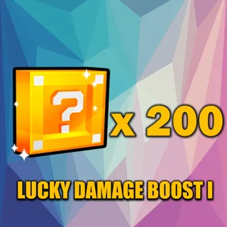 LUCKY DAMAGE BOOST I