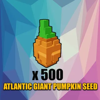 ATLANTIC GIANT PUMPKIN SEED
