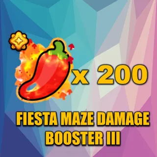 FIESTA MAZE DAMAGE BOOSTER III