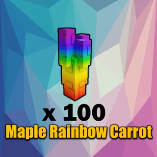 maple rainbow carrot