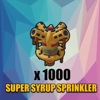 SUPER SYRUP SPRINKLER