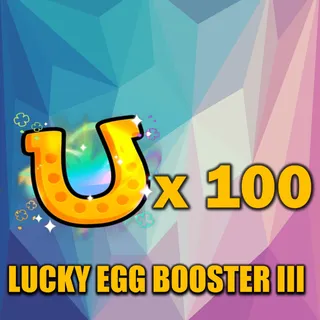LUCKY EGG BOOSTER III