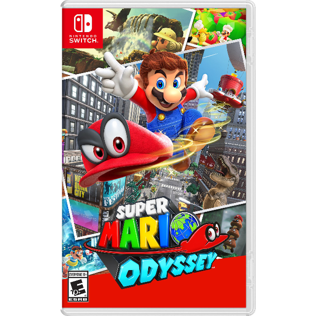 Super Mario Odyssey Disc Nintendo Switch Games New - 