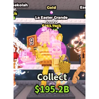 La easter Grande Gold (233.7M/s)