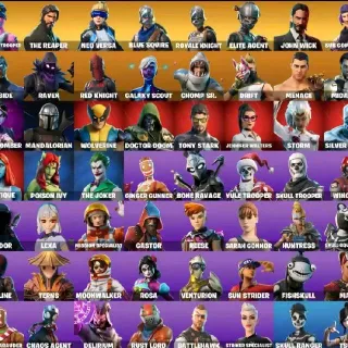 💥 Fortnite Account For Sale 😱 Rare Skins & More! (2nd Acc)