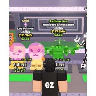 Nuclearo dinossauro radiocactive ☢️ (127.5mil/sec 💵)  (FAST DELIVERY 🚀📦🔥)