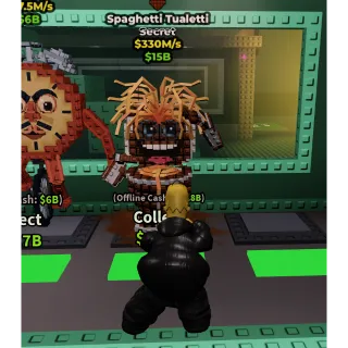 Spaghetti Tualetti (330mil/sec) CHOCOLATE TRAIT