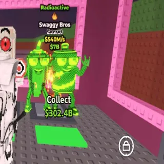 Swaggy Bros Radioactive ☢️ (540mil/sec💵) FAST DELIVERY 🏃‍♂️