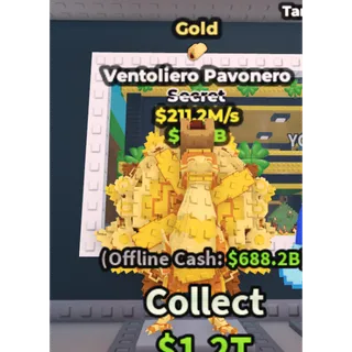 Ventoliero Pavonero Gold (211.2M/s)