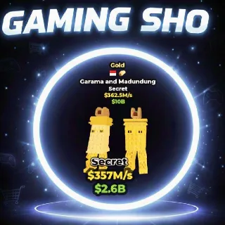 Gold Garama And Madundung (362mil/sec)