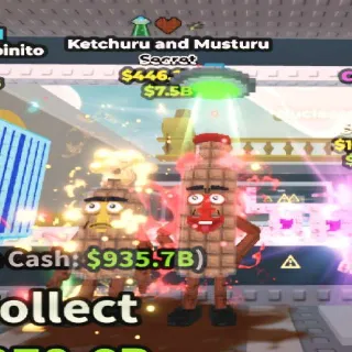 Ketchuru And Musturu (446M/s) RARE CHOCOLATE TRAIT