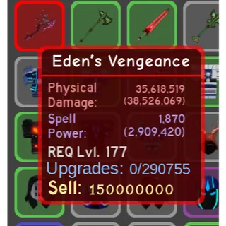 Eden's Vengeance{Dungeon Quest Rebor