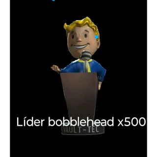 X500 leader bobbleheads 