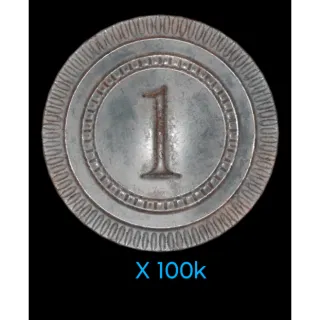 X 100k Mr fuzzy tokens 