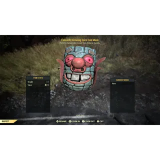 Fasnacht Mask | Glowing Corn Cob Mask