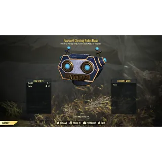 Fasnacht Mask | Glowing Robot Mask