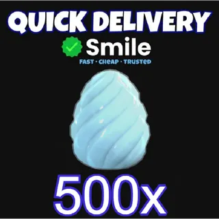 500X CRYSTAL EGG