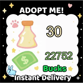 Age Up Potions + Bucks - Adopt Me