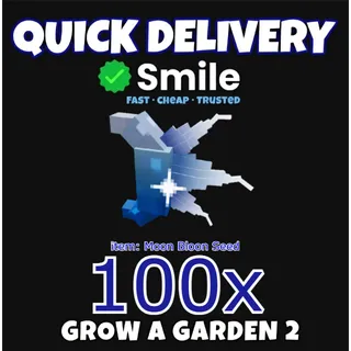 100x Moon Bloom Seed (Cheapest)