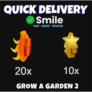 20x Sun Bloom & 10x star fruit  (Cheapest) 