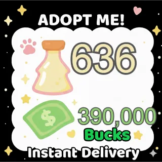 Age Up Potions + Bucks - Adopt Me