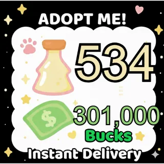 Age Up Potions + Bucks - Adopt Me
