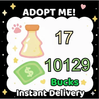 Age Up Potions + Bucks - Adopt Me