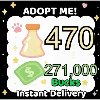 Age Up Potions + Bucks - Adopt Me