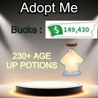 150k+ Bucks - Adopt me 