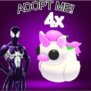 4x Unicorn Ducky - Adopt Me!