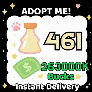 Age Up Potions + Bucks - Adopt Me