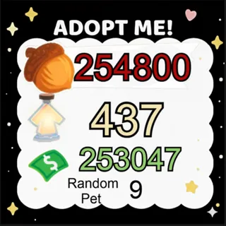 Acorn + Age Up Potion + Bucks - Adopt Me