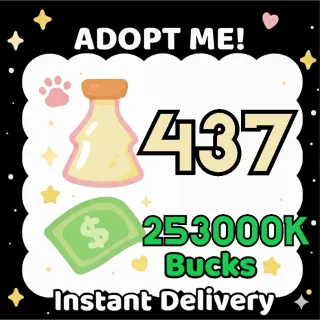 Age Up Potions + Bucks - Adopt Me