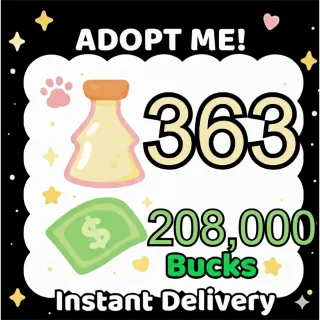 Age Up Potions + Bucks - Adopt Me